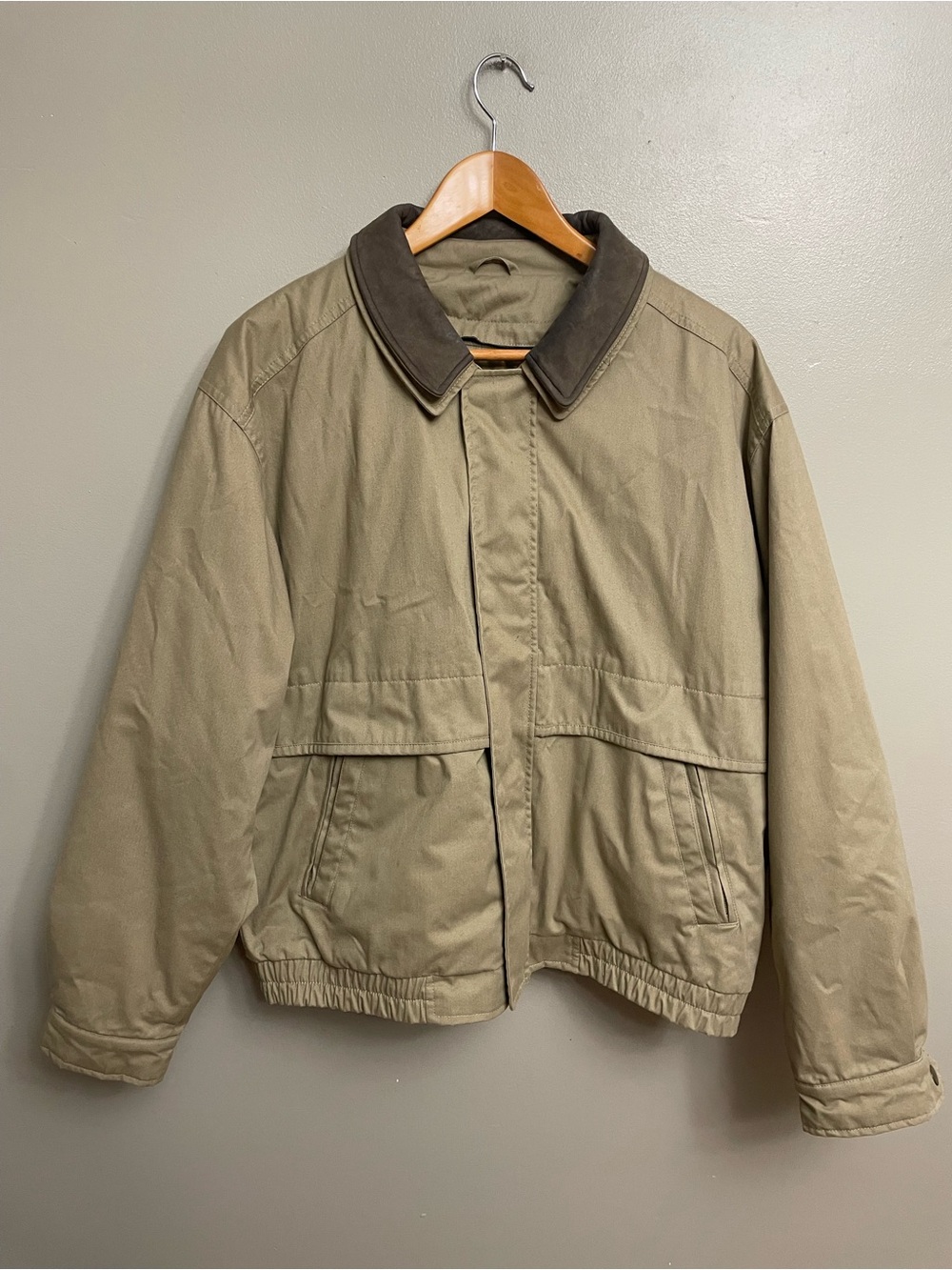 ROUNDTREE & YORKE Outdoor Men's Jacket Size Medium removable liner flannel